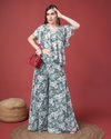 Amoha Trendz C350 Western Wear Crop Top With Palazzo Catalog
